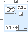 男子用レイアウト