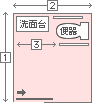 女子用レイアウト
